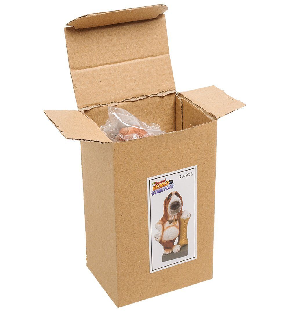 RV-903 Статуэтка Собака Бассет-хаунд «Жизнь удалась» (W.Stratford)