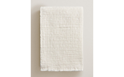 Zara Home плед из хлопка, зелёный · 3121/004