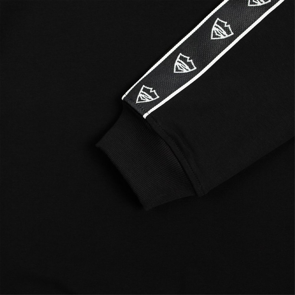 Толстовка Питерский щит Лампас черная