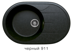 Кухонная мойка Tolero R-116 775x510мм Черный №911