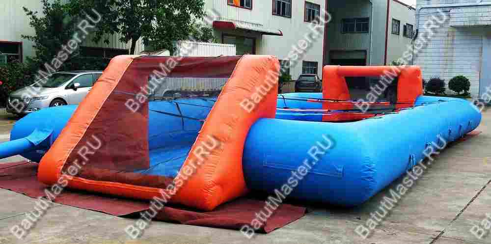 Надувное футбольное поле "Кикер" 12*6*2 м