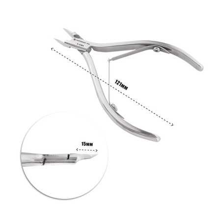 Кусачки для ногтей K-316H (ЗАТ) (вросший угол) Mastershop PRO