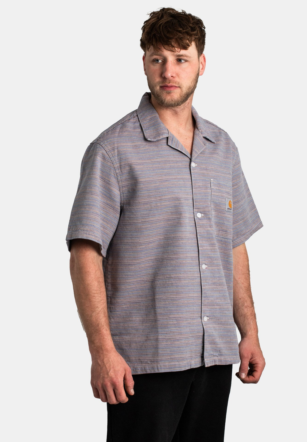 Carhartt WIP GELLAR - Рубашка - многоцветный полосатый/разноцветный