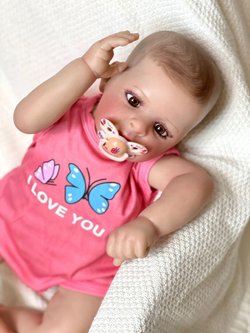 Кукла Реборн мягконабивная 60см (FA-944)