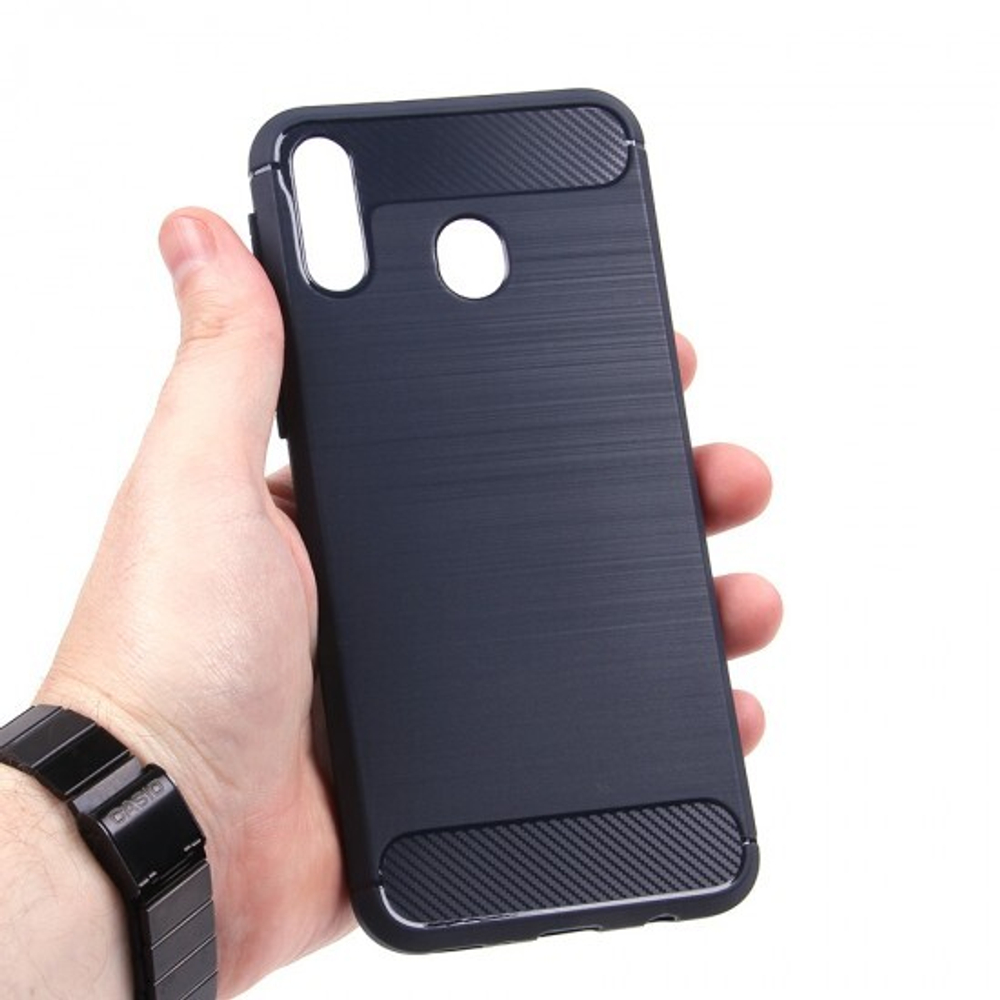 Противоударный чехол для Samsung Galaxy M20, 009508 Черный