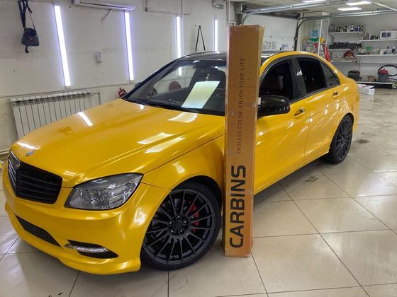 Пленка желтый глянец Metal Paint Maple Leaf Yellow Carbins