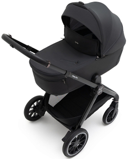 Коляска Agex Prima Pro 3 в 1 с автокреслом i-Team Grey APA657 Midnight Grey (Темно-серый)