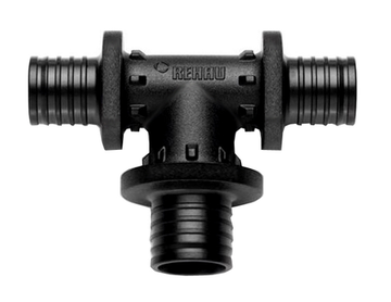 Тройник Rehau PX 25-32-25 c увеличенным боковым проходом (арт. 11601061001)