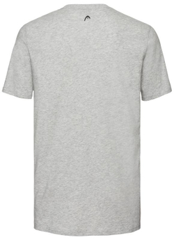 Женская теннисная футболка Head Club Lucy T-Shirt W - grey melange/black