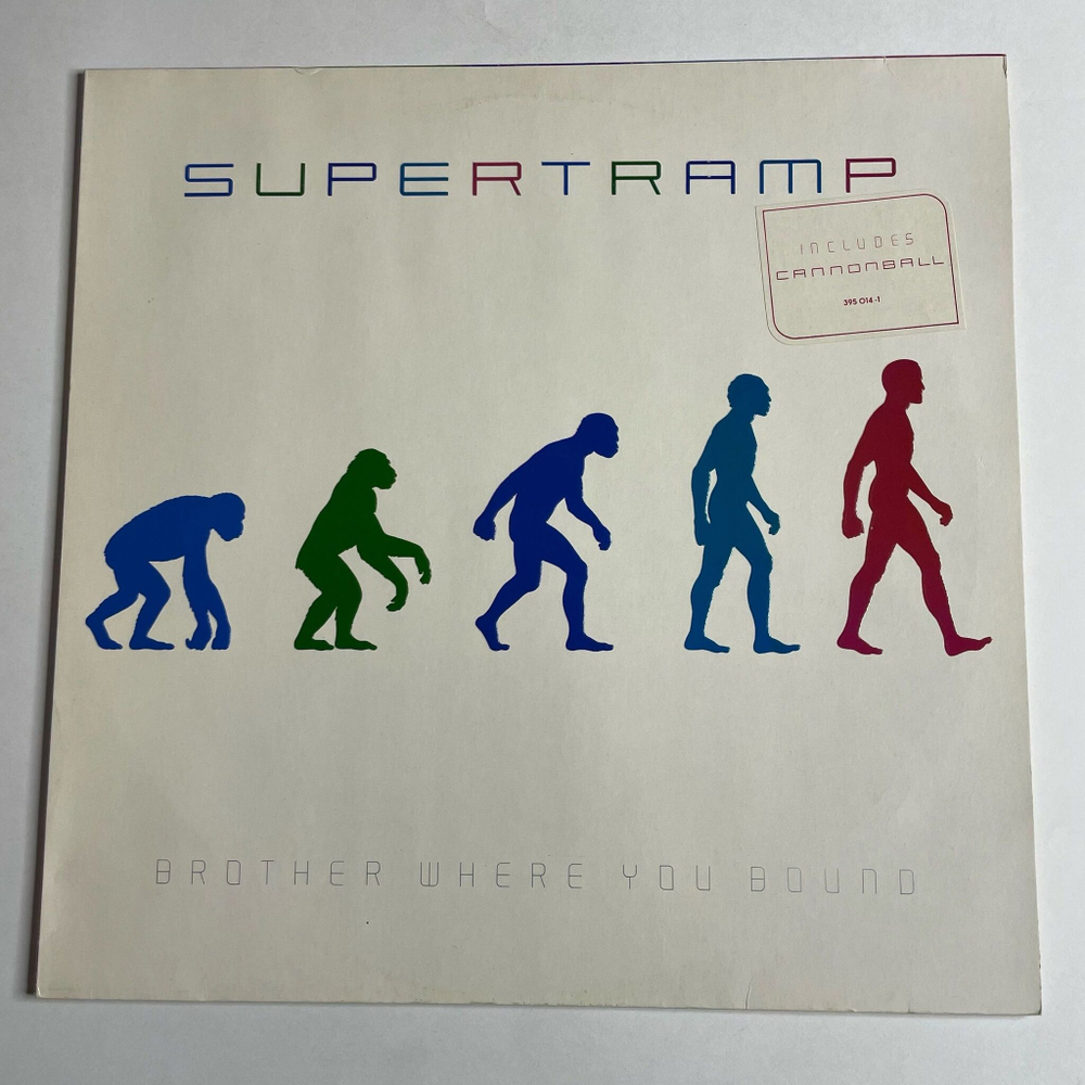Винтажная виниловая пластинка LP Supertramp Brother Where You Bound (Germany 1985) Brother Where You Bound