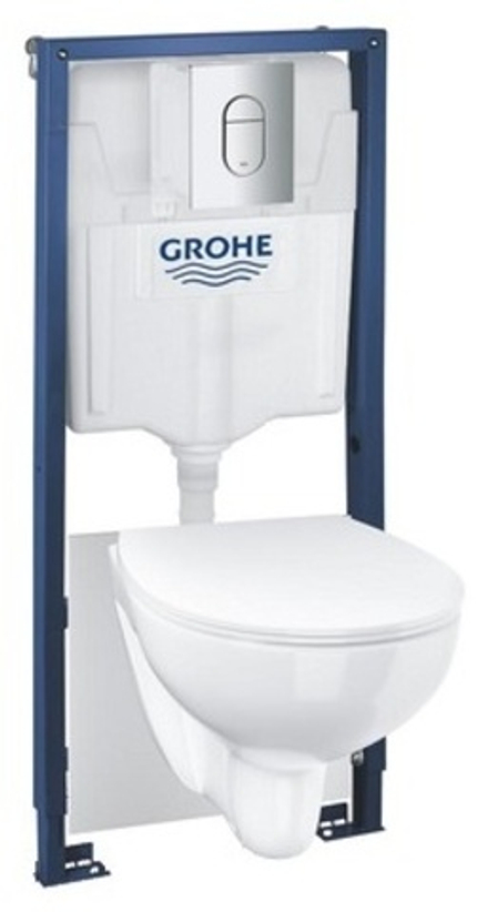 Набор для подвесного унитаза GROHE Rapid SL 5 в 1, монтажная высота 1,13 м (36504000)