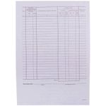 Бланки Авансовый отчёт А4, 100л, газетка, Спейс