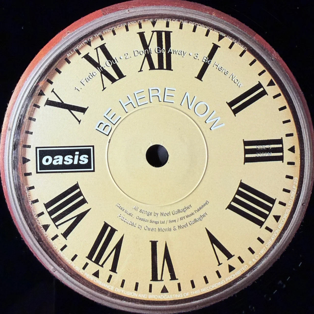 Oasis – Be Here Now 2LP (Англия 1997г.)Т