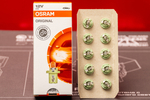Osram 2W 12V Панель приборов - бледно-зеленый (Закругленный цоколь) (1шт.)