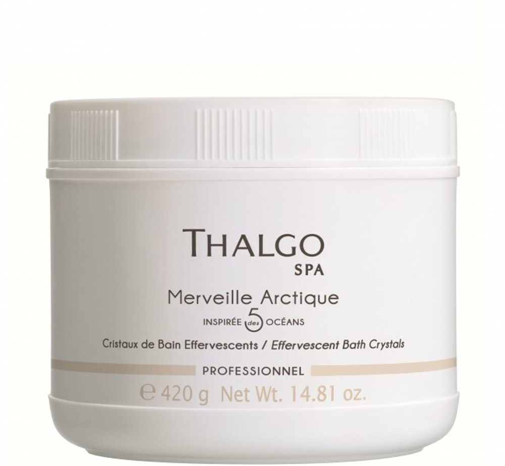 Thalgo Арктические Кристаллы для Ванны Effervescent Bath Crystals Тальго 420 г
