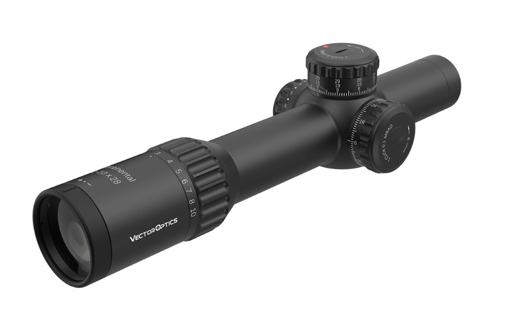 Оптический прицел Vector Optics Continental x10 FFP 1-10×28 ED (VET-RAR с подсветкой)