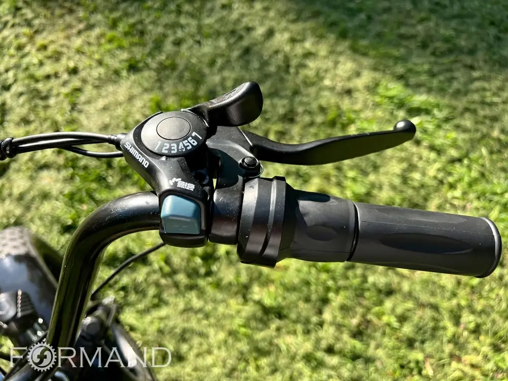Электрический трицикл фэтбайк GreenCamel Трайк-F20 (500W 12Ah), Синий
