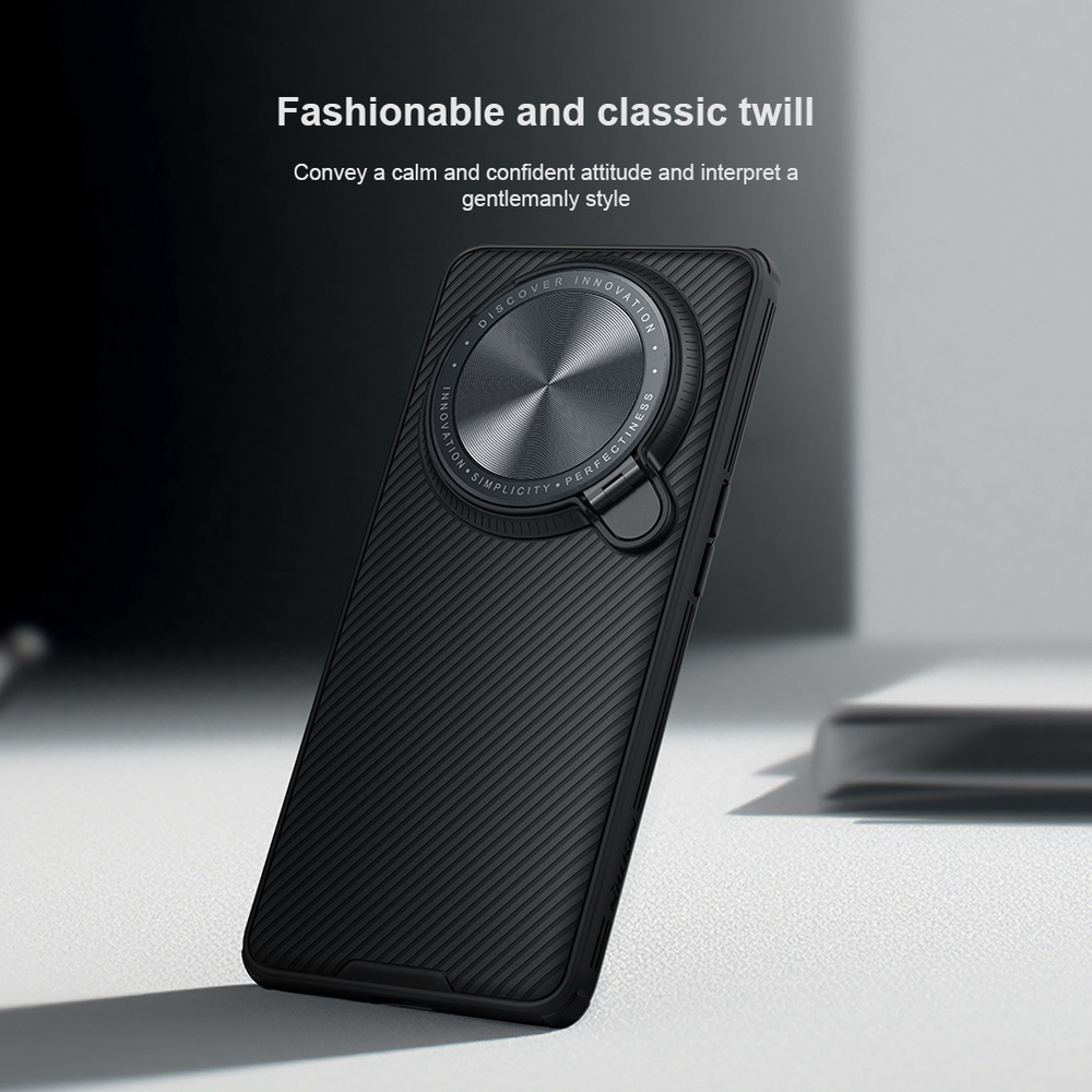 Чехол от Nillkin с металлической откидной крышкой для камеры на OPPO Find X6 Pro, серия CamShield Prop Case