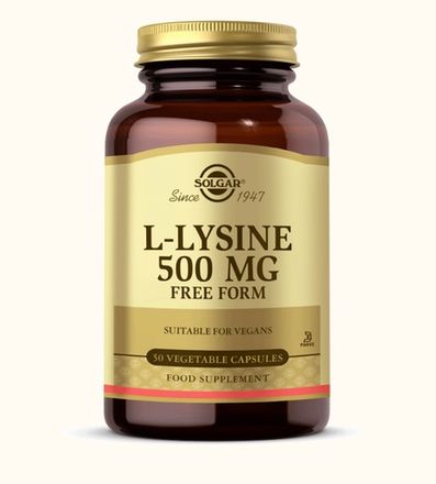 Solgar L-Lysine (L-Лизин) 500 мг (услуга доставки из Турции)