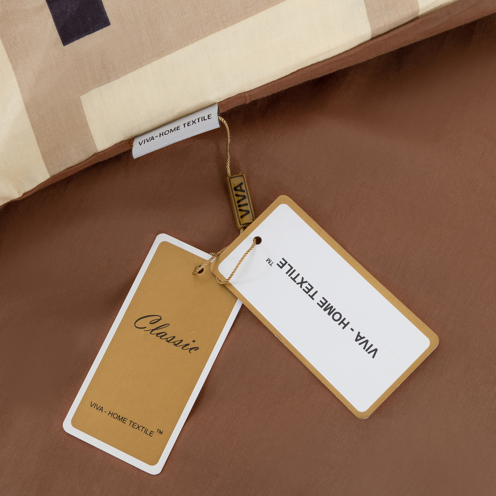 Комплект постельного белья Сатин Элитный на резинке CPLR055