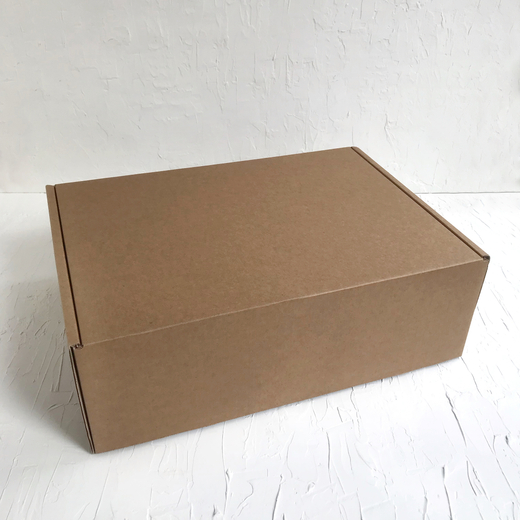 Коробка 44 х 32 х 15 см, бурая