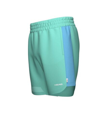 Мужские теннисные шорты Head Power - tourquoise/blue