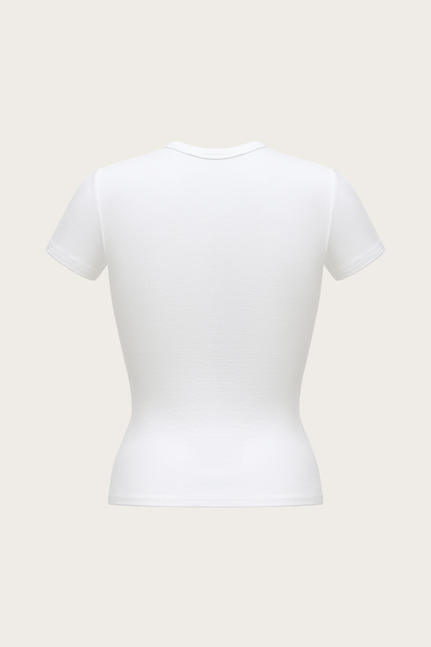 Футболка из вискозного трикотажа