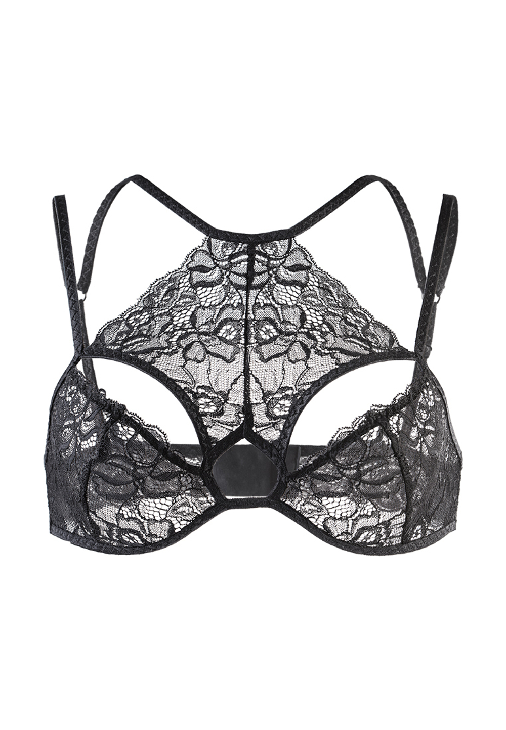 Бралетт кружевной Erolanta Lingerie Collection черный 42-44