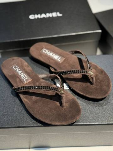 Шлепанцы CHANEL