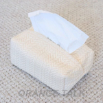 Коробка для салфеток из джутового плетения