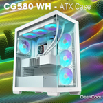 Корпус Deepcool R-CG580-WHNDA0-G-1 белый