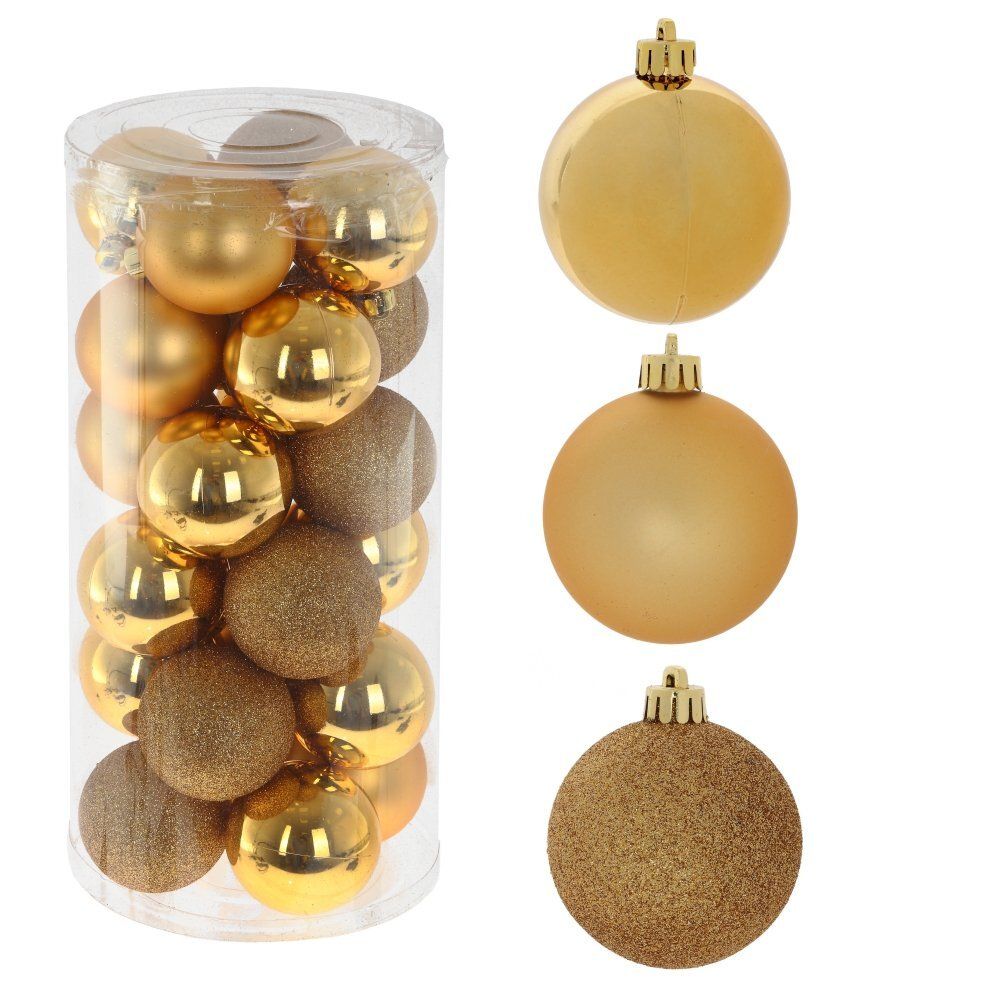 GAEM Набор из 24шт Украшение новогоднее "Шар", D 6 см, L14 W14 H31 см