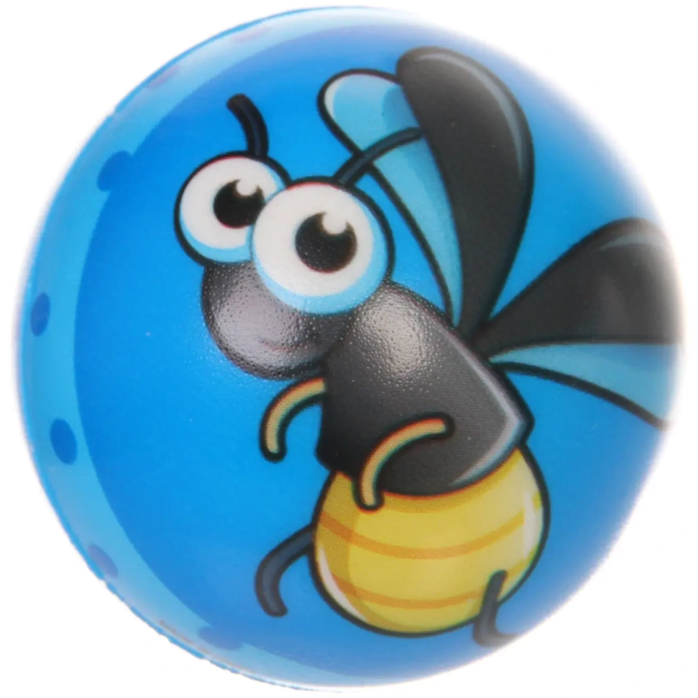 Мяч 6,3 см «Жужжики», (антистресс), микс СТИКЕР НА ВЛОЖЕНИЕ