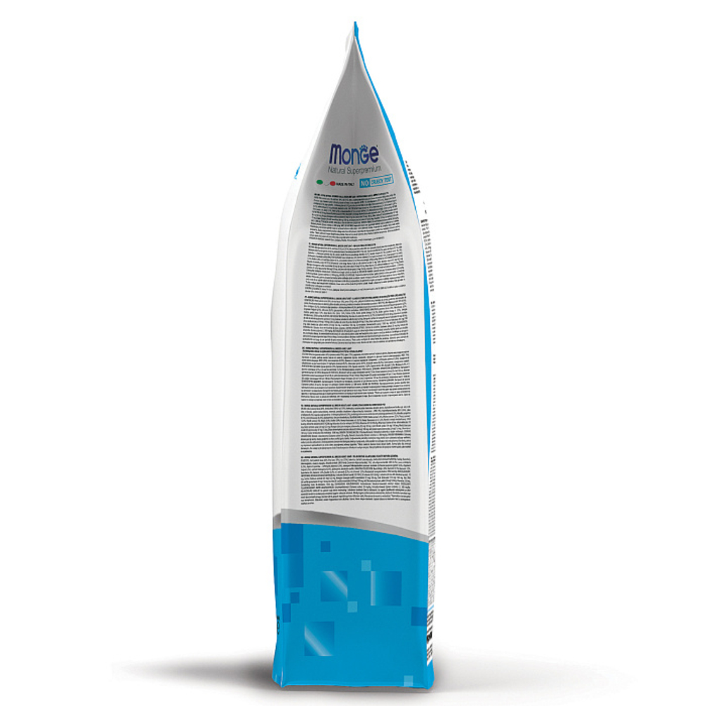 Сухой корм для взрослых собак всех пород низкокалорийный лосось с рисом Monge Dog Speciality Line Light 2,5кг