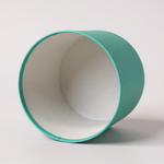 Шляпная коробка без крышки и лент 24х25 см Цвет; Тиффани.