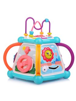 Бизиборд Кубик развивающая игрушка для детей (668-32)