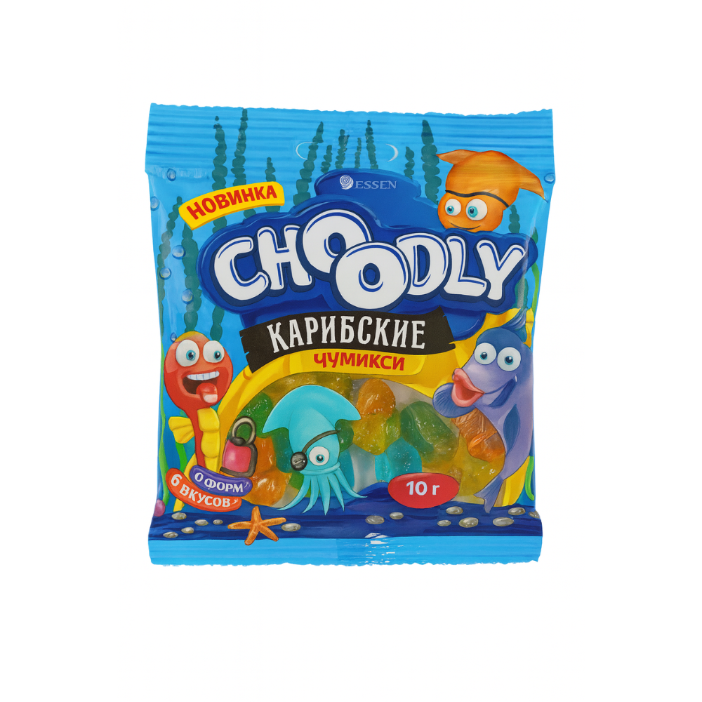 Мармелад  Choodly Карибские Чумиксы 70 гр