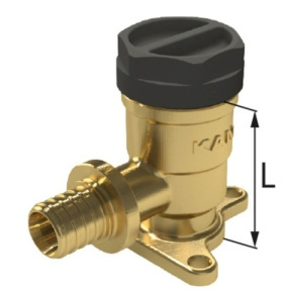 Отвод фиксируемый UltraLine 20 PB Rp1/2" KAN