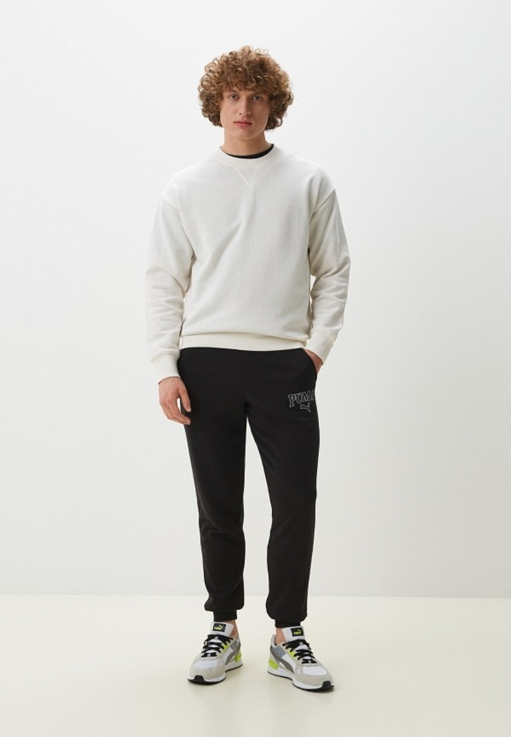 Брюки спортивные мужские PUMA SQUAD Sweatpants TR cl