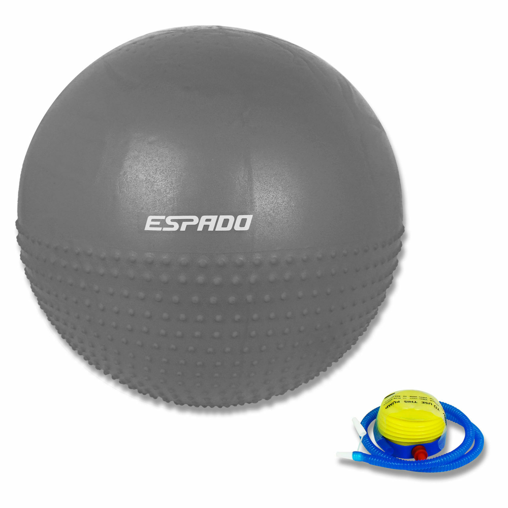 Мяч гимнастический Espado полумассажный, диаметр 75 см