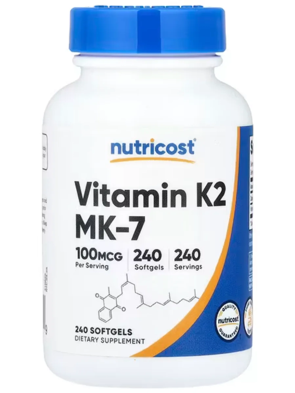 Витамин K2 100 мкг 240 капсул