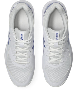 Мужские кроссовки для Падел Asics Gel-Dedicate 8 Padel - white/dark cobalt