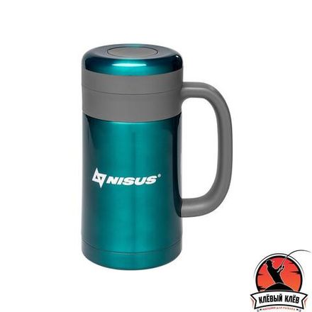 Термос-кружка с ручкой + ситечко 450мл (N.TMK-HBG-450-13) Nisus