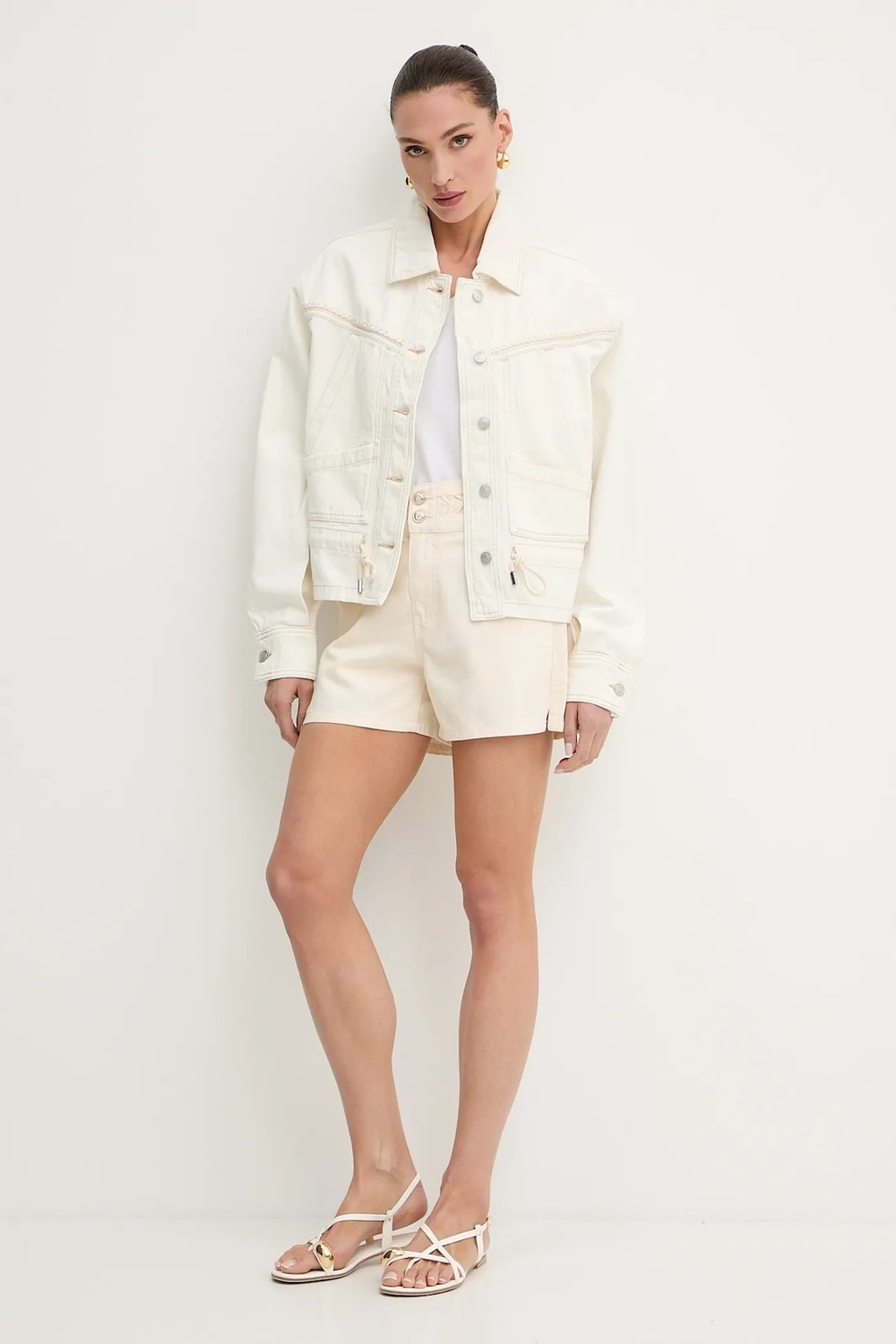 Куртка джинсовая женская BOSS C_DENIM JACKET 4.0