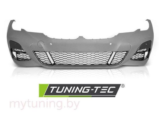 Бампер передний для BMW 3 G20 / G21 (19-...) под датчики парковки в стиле M-Tech