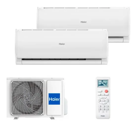 Мультисплит система на 2 комнаты Haier AS09TS6HRA-M x 2 / 2U50S2SM1FA-3