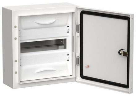 Корпус ЩРн-12 (1х12) TITAN 5 335х310х140 IP54 одна дверь метал. бел. IEK TI5-50-N-012-54
