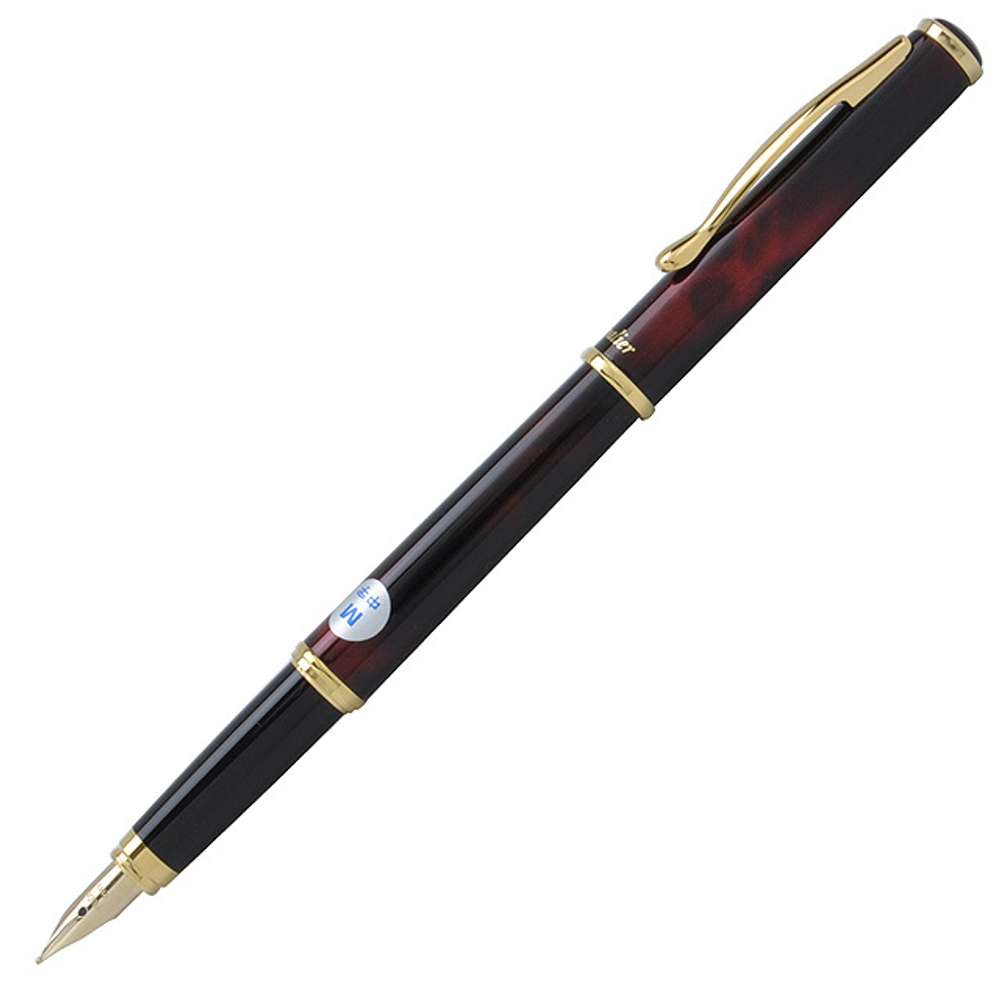 Перьевая ручка Pilot Cavalier FCA-5SR (черно-красная, перо Medium)