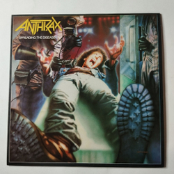 Винтажная виниловая пластинка LP Anthrax Spreading The Disease (France 1985)