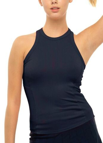 Женский топ теннисный Lucky in Love Core One Love Rib Tank - небесный